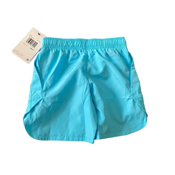 NWT Nike Dri Fit Shorts Baltic Blue Size 3-4Y - Picture 4 of 4